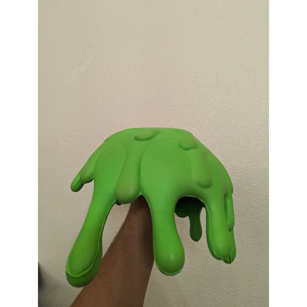 3D Nickelodeon Slime Hat Helmet Slimehead Foam Green 2022 Christmas‎ NFL LA Rams
